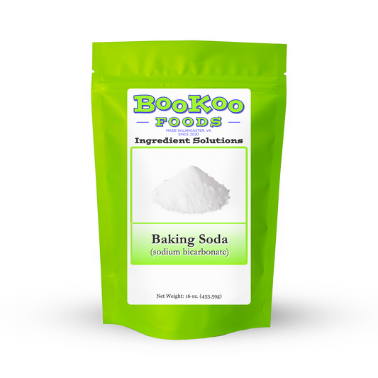 Baking Soda – Food Grade Sodium Bicarbonate (1 lb / 5-Pack / 50 lb Bulk)