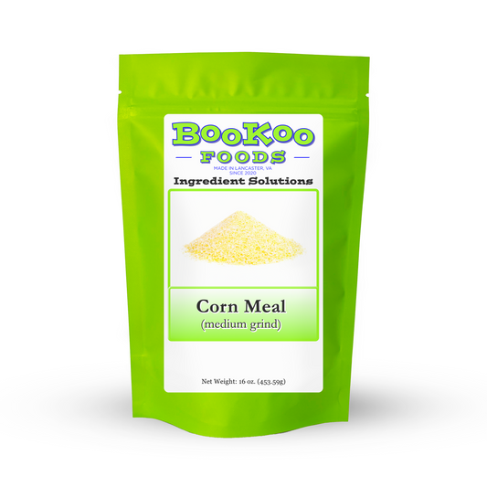 Medium Grind Cornmeal – Premium Stone-Ground (1 lb / 5-Pack / 50 lb Bulk)