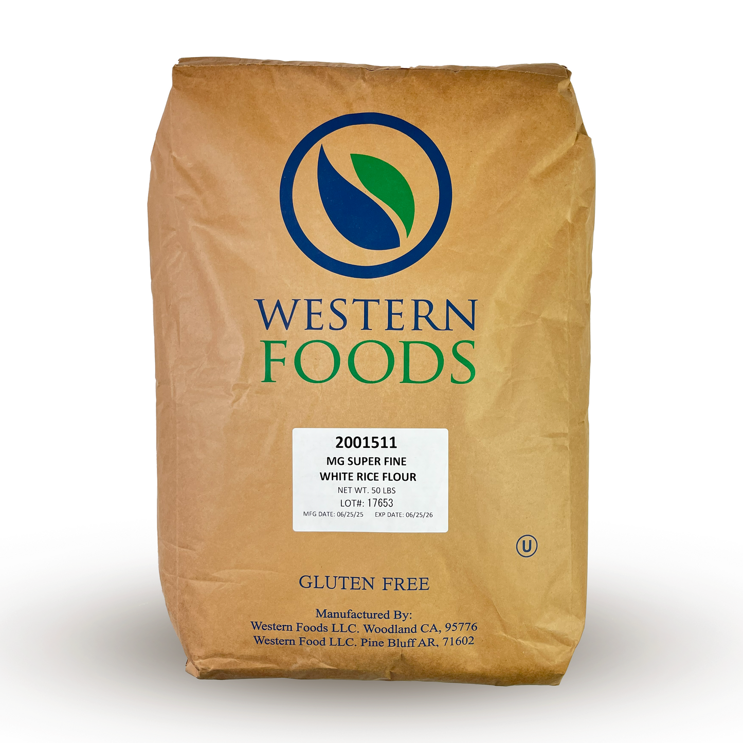Medium Grind Superfine White Rice Flour – Gluten-Free (1 lb / 5-Pack / 50 lb Bulk)