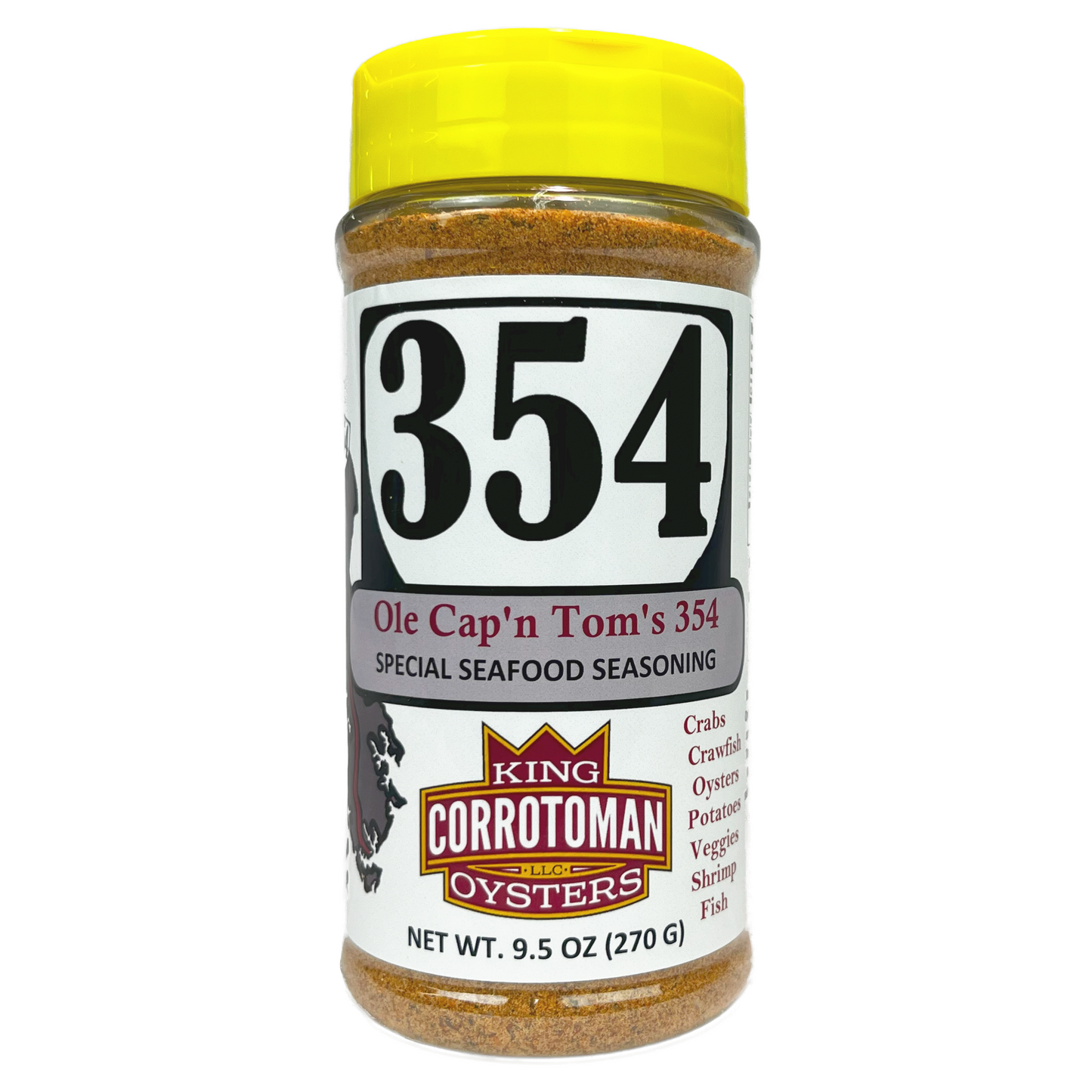 Ole Cap'n Tom's 354 Special Seafood Seasoning