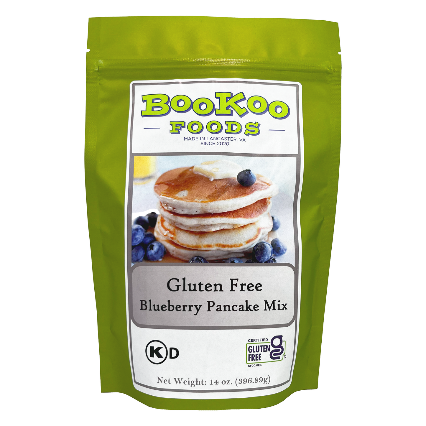 Gluten Free Blueberry Pancake Mix