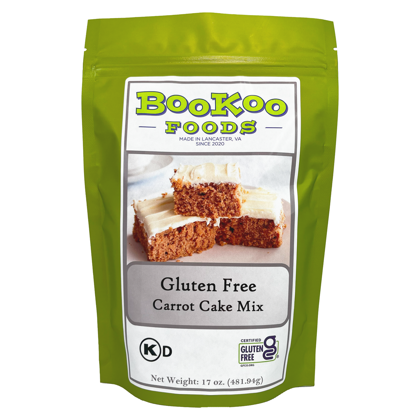 Gluten Free Carrot Cake Mix