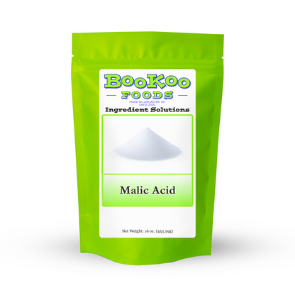 Malic Acid – Granulated Food Grade (1 lb / 5-Pack / 50 lb Bulk)