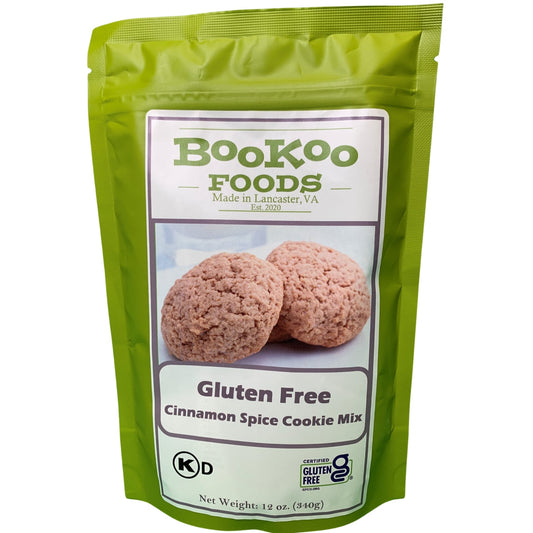 Buy gluten free cinnamon spice cookies online here with BooKoo Foods. Our gluten free cookies are sure to bring a smile with every bite. Visit https://bookoofoods.com to try our variety of delicious gluten free cookies.
